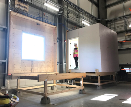 Interior test control chambers