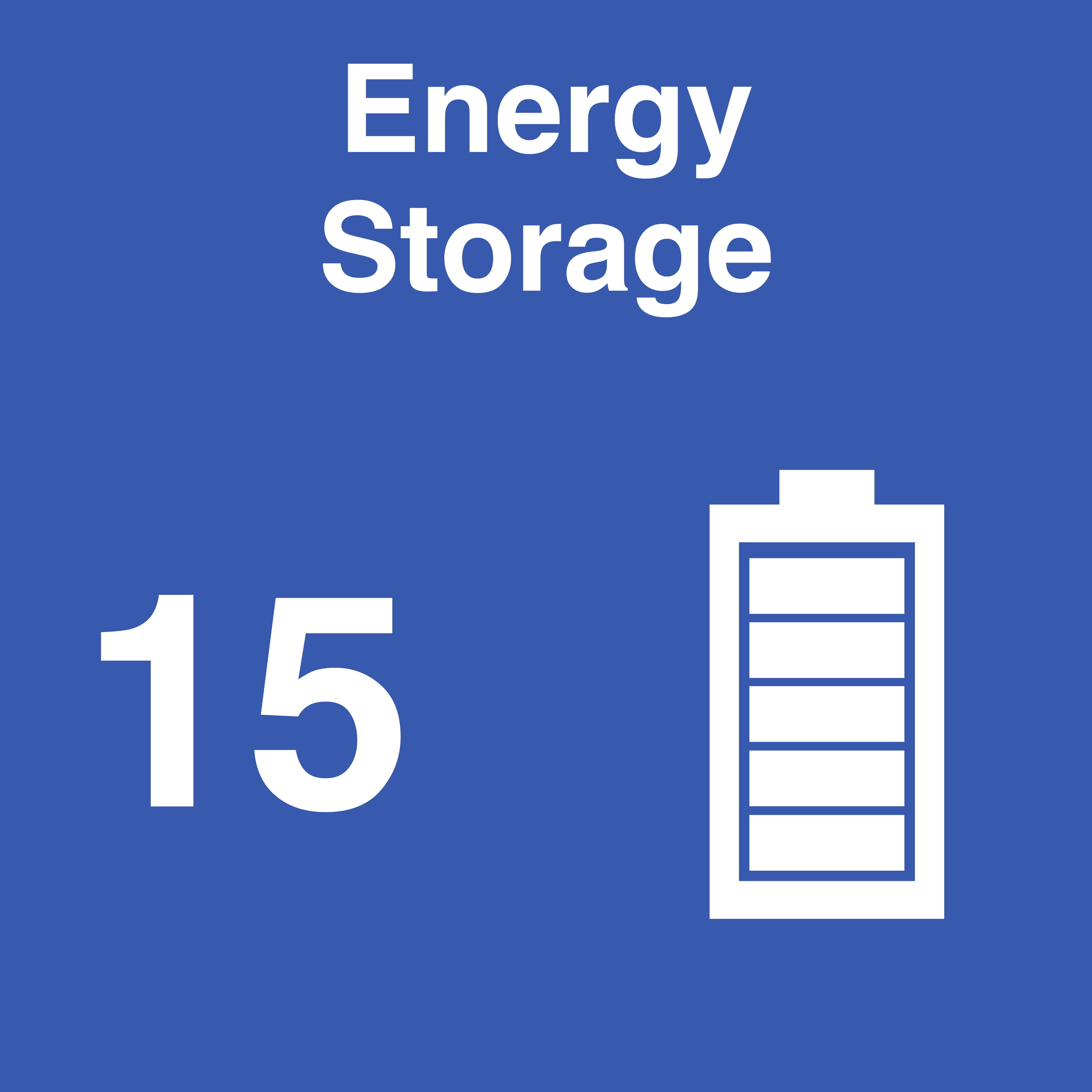 Energy Storage - 16 projects
