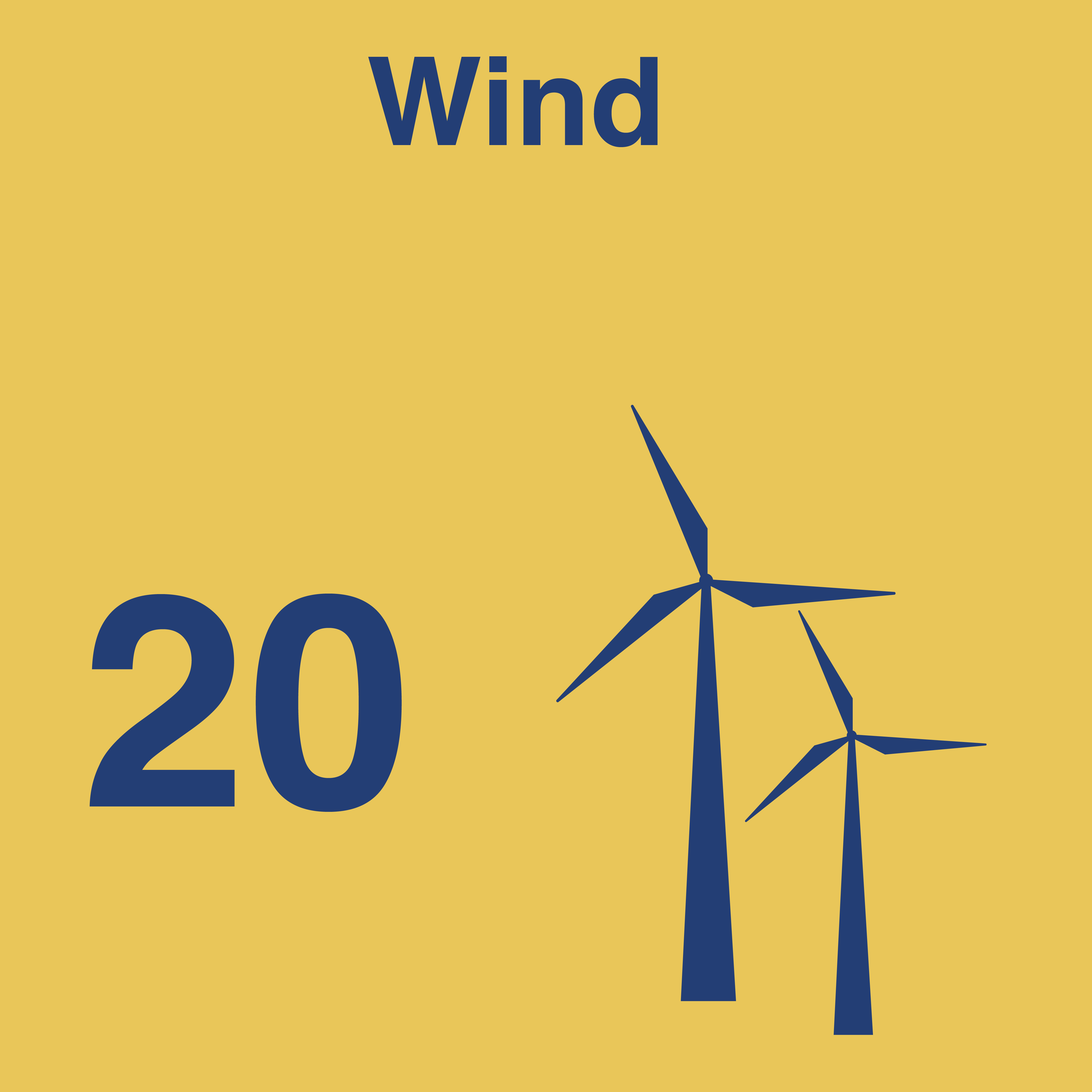 Wind - 20 projects