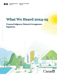 Cover image of the What We Heard 2024 to 2025 report