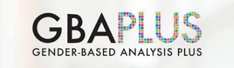 Photo of a gender-based analysis plus logo.