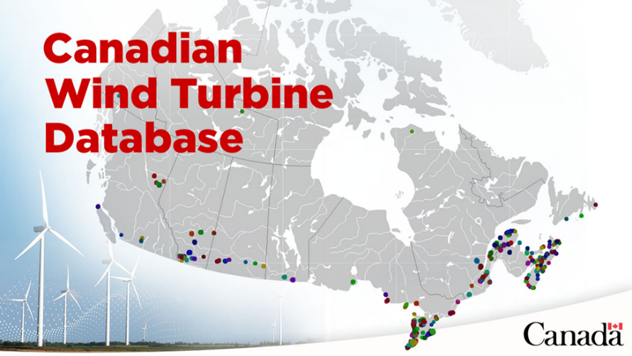 wind turbine farm map