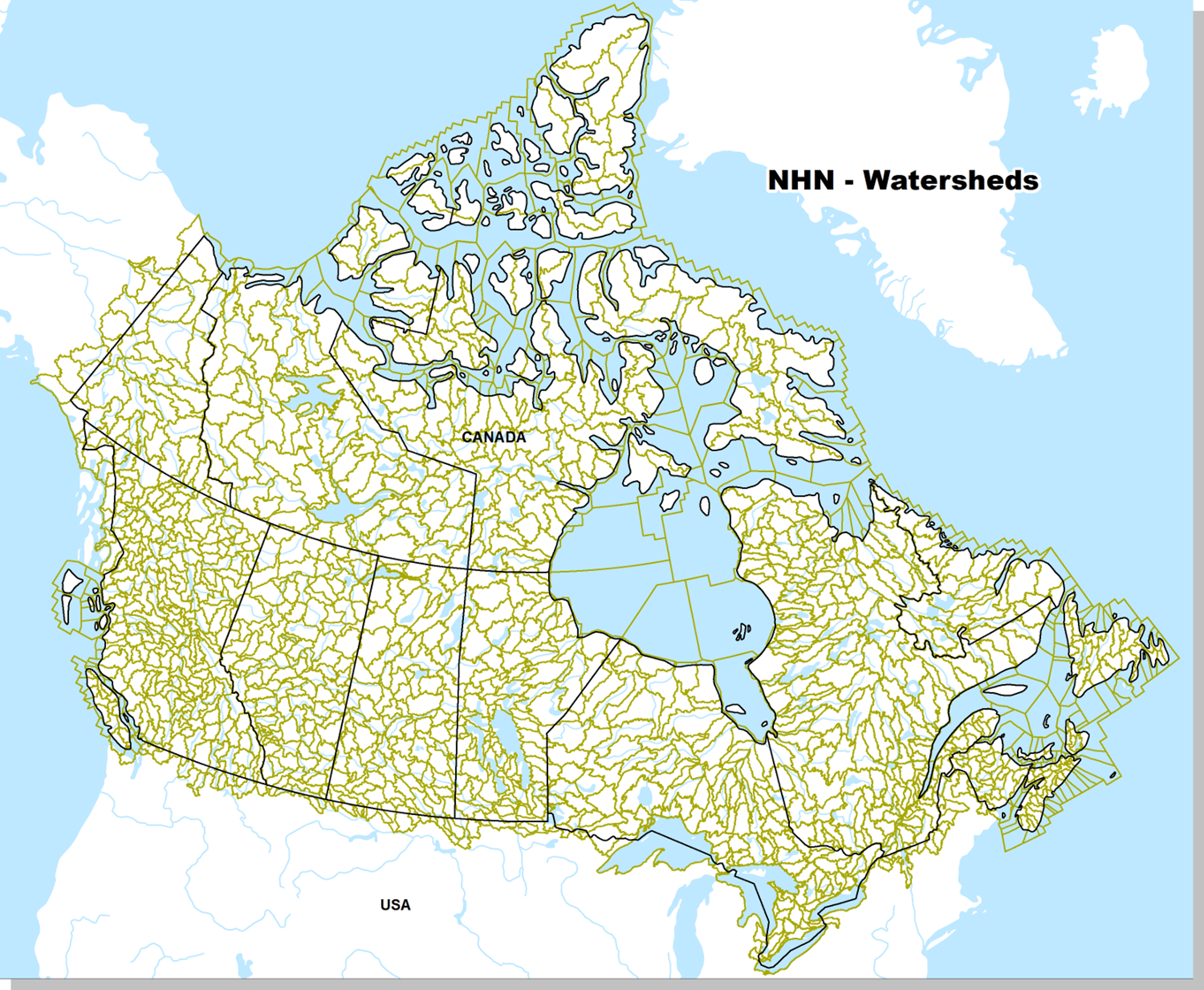 Hudson Bay watershed 