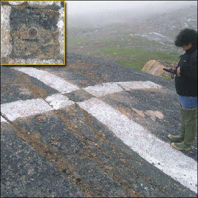 digital elevation model of the Iqaluit surroundings