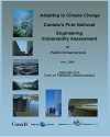 Cover page case study, titled, Vulnerability of Sandy Point STP - Upgrade to Climate Change