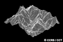 Digital elevation model (DEM)