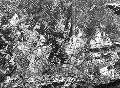 SAR image of Bogota, Colombia