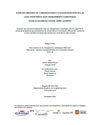 Cover page of report, titled « Pour des mesures de conservation et d'utilisation efficace de l'eau adaptables aux changements climatiques pour le bassin du fleuve Saint-Laurent»