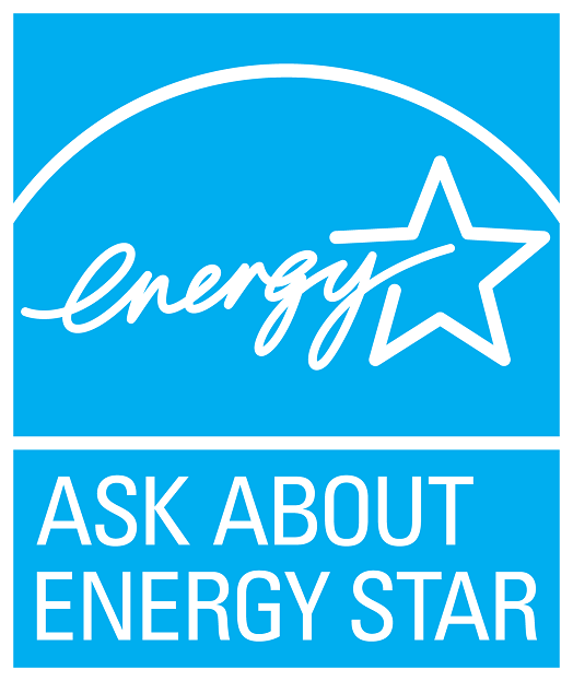 Ask about ENERGY STAR – cyan, vertical  version