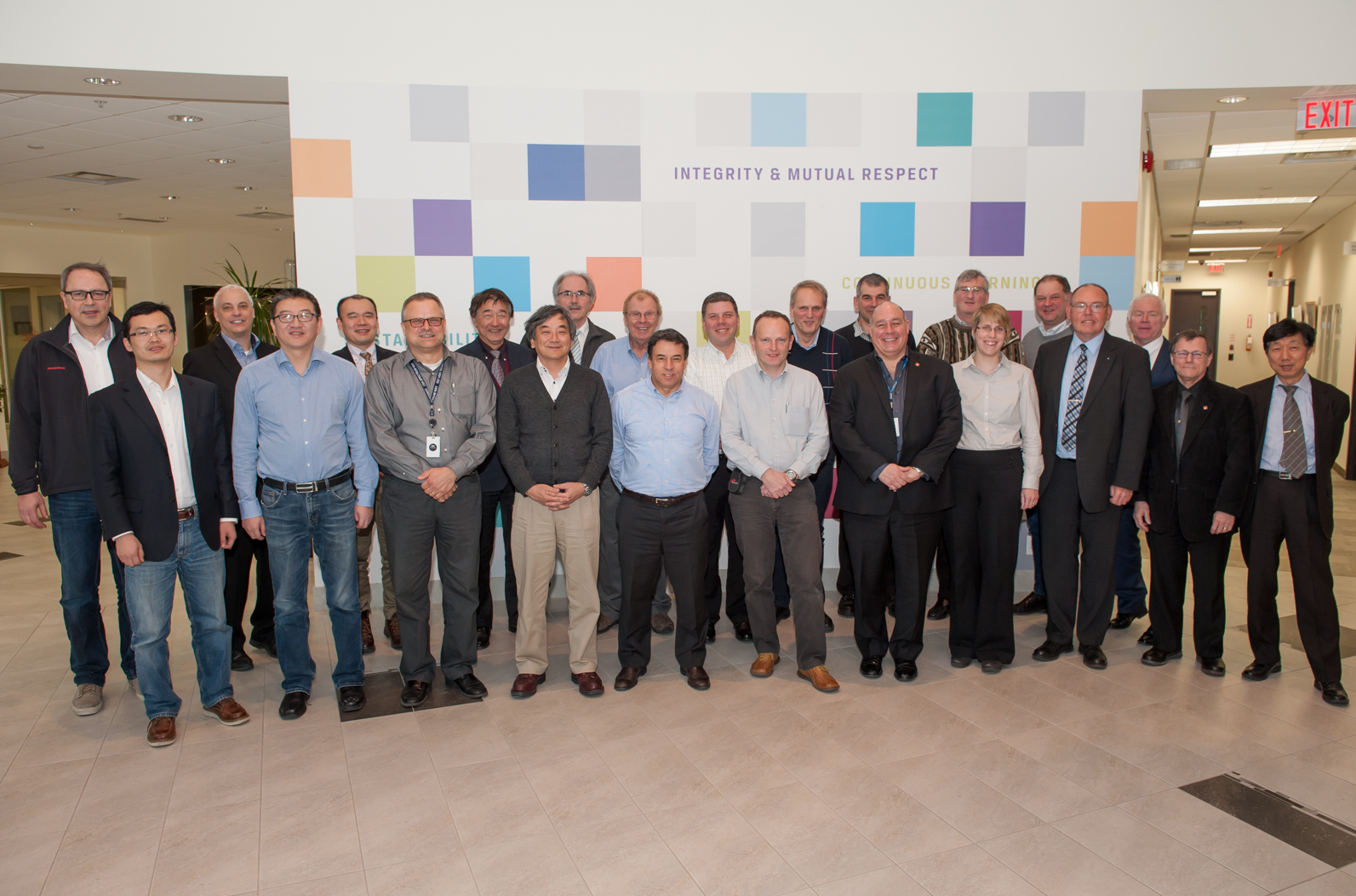 Members represent the IEC SC23H (Plugs, Socket-outlets and Couplers for industrial and similar applications) committee who met February 2016 in Toronto, Ontario to continue their efforts developing international requirements for EV plugs, sockets, and couplers.