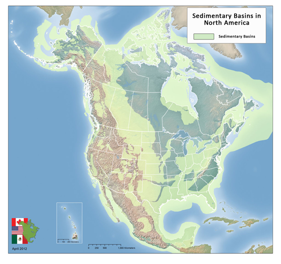 Geological storage potential