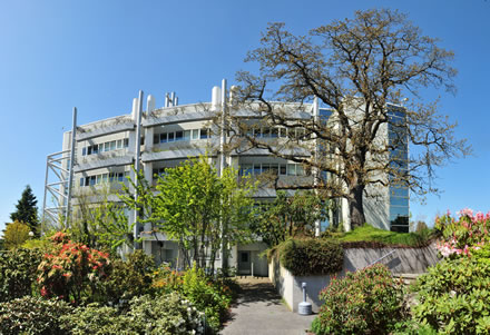 The outside of the Pacific Forestry Centre Insectary in Victoria, British Columbia.  Photo: Andrew Dyk