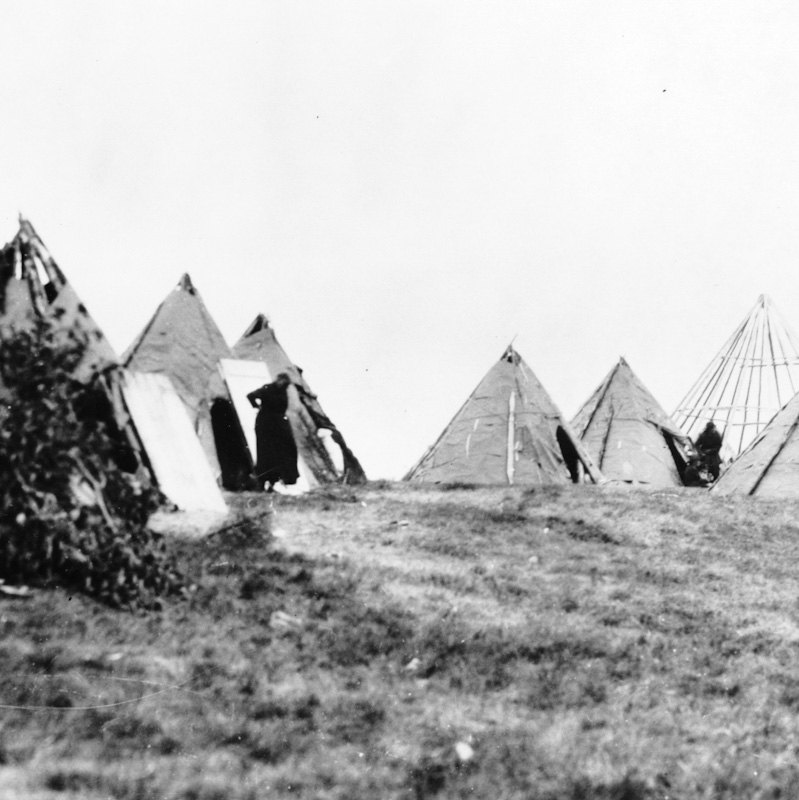 Settlement at Tracadie - Archival image