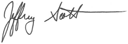 signature of Jeffrey Scott