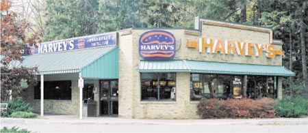 A Harvey's restaurant