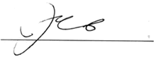 Joseph R. Hinrichs signature