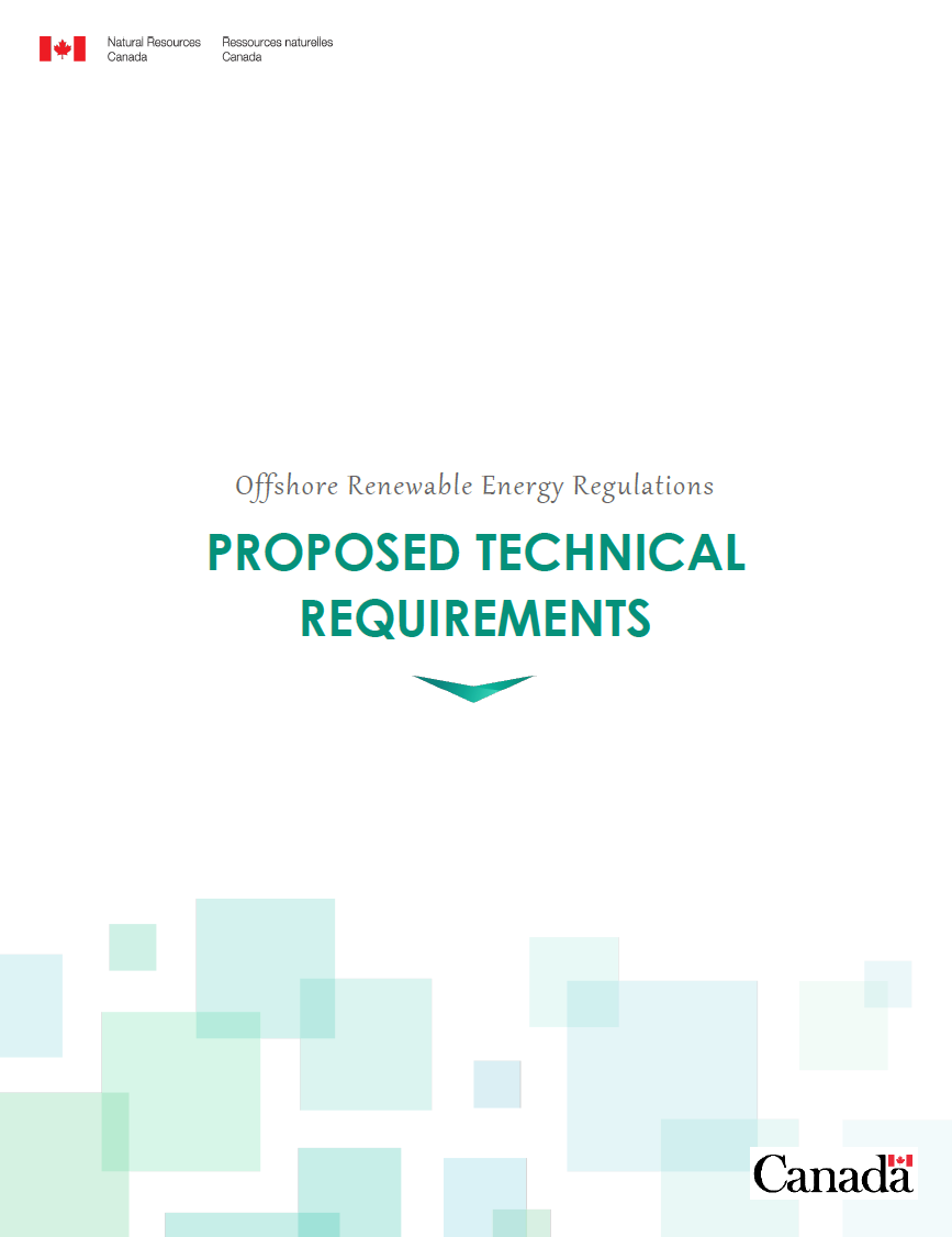 Proposed technical requirements 