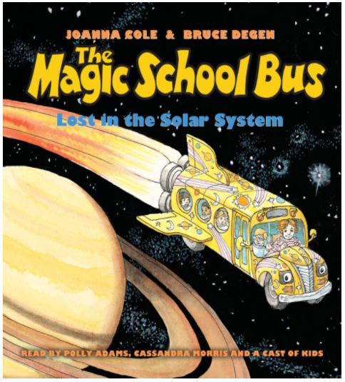 Graphic image of the Magic School Bus book cover